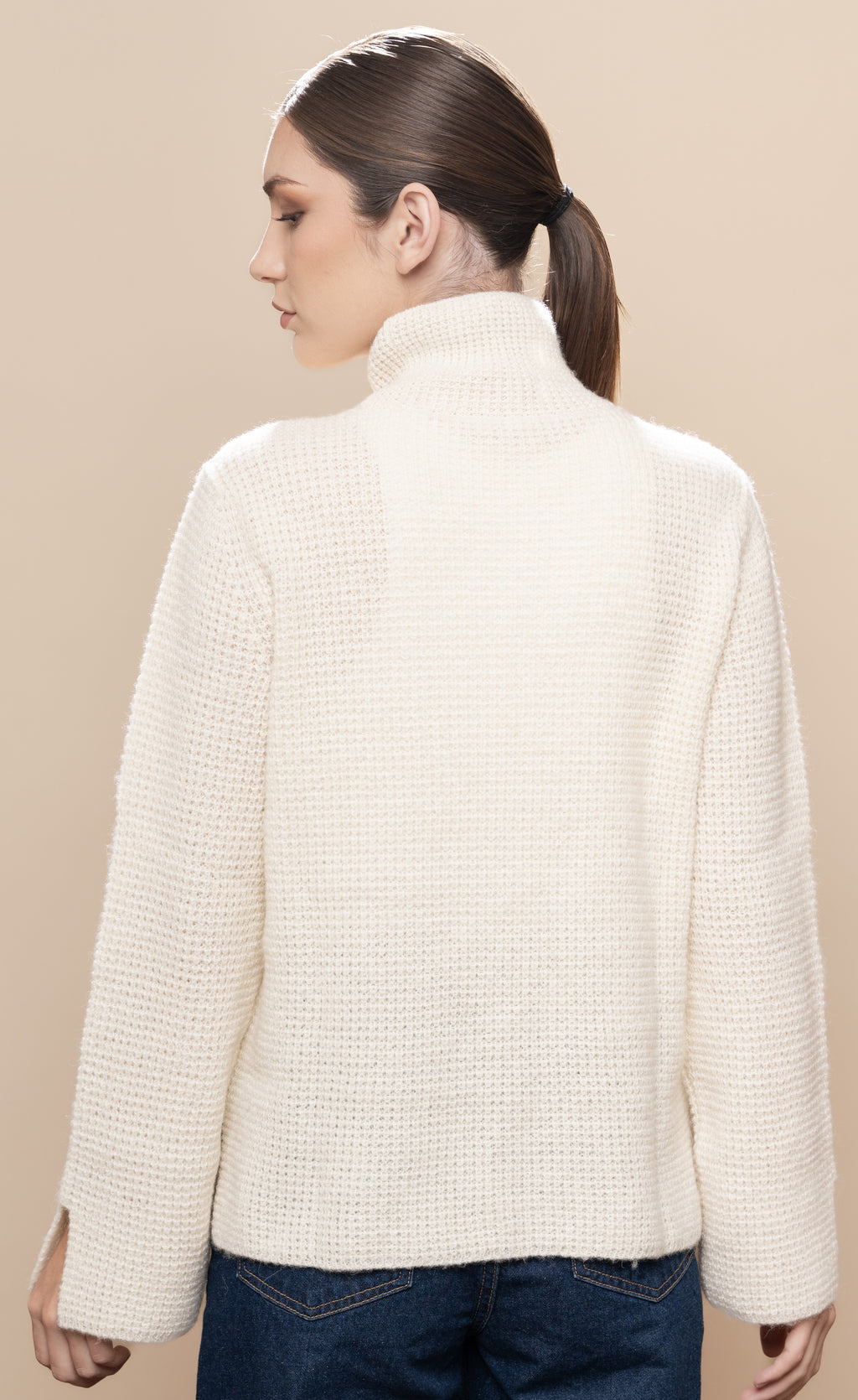 Muskoka Ladies Bell Sleeve Alpaca Sweater