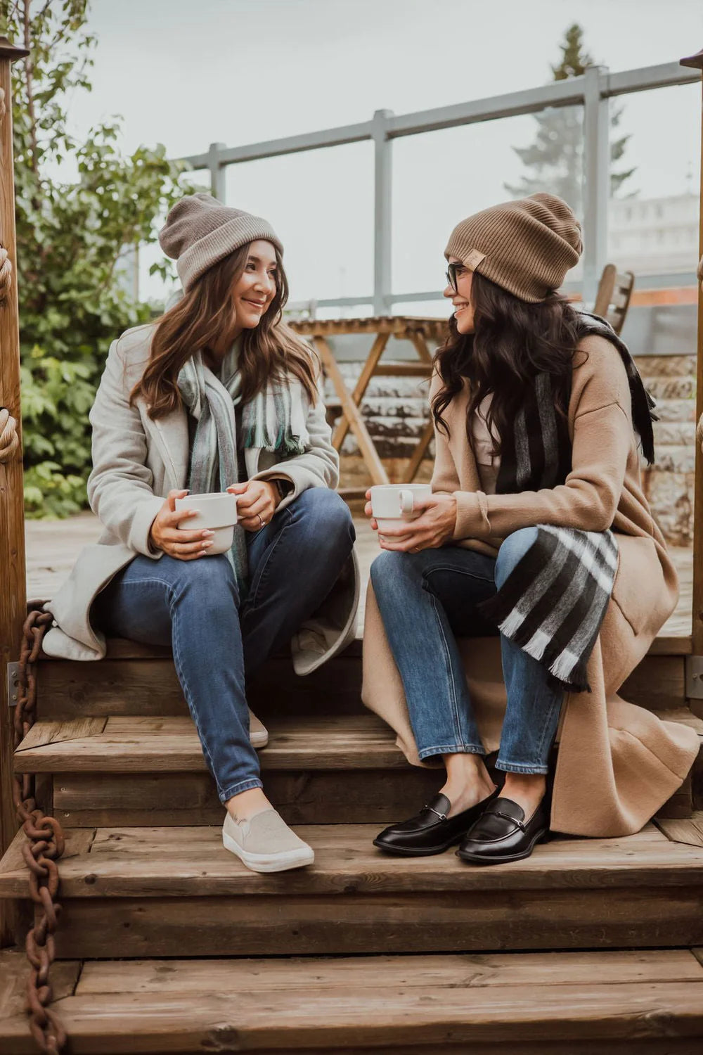 Uptown Black Alpaca Scarf