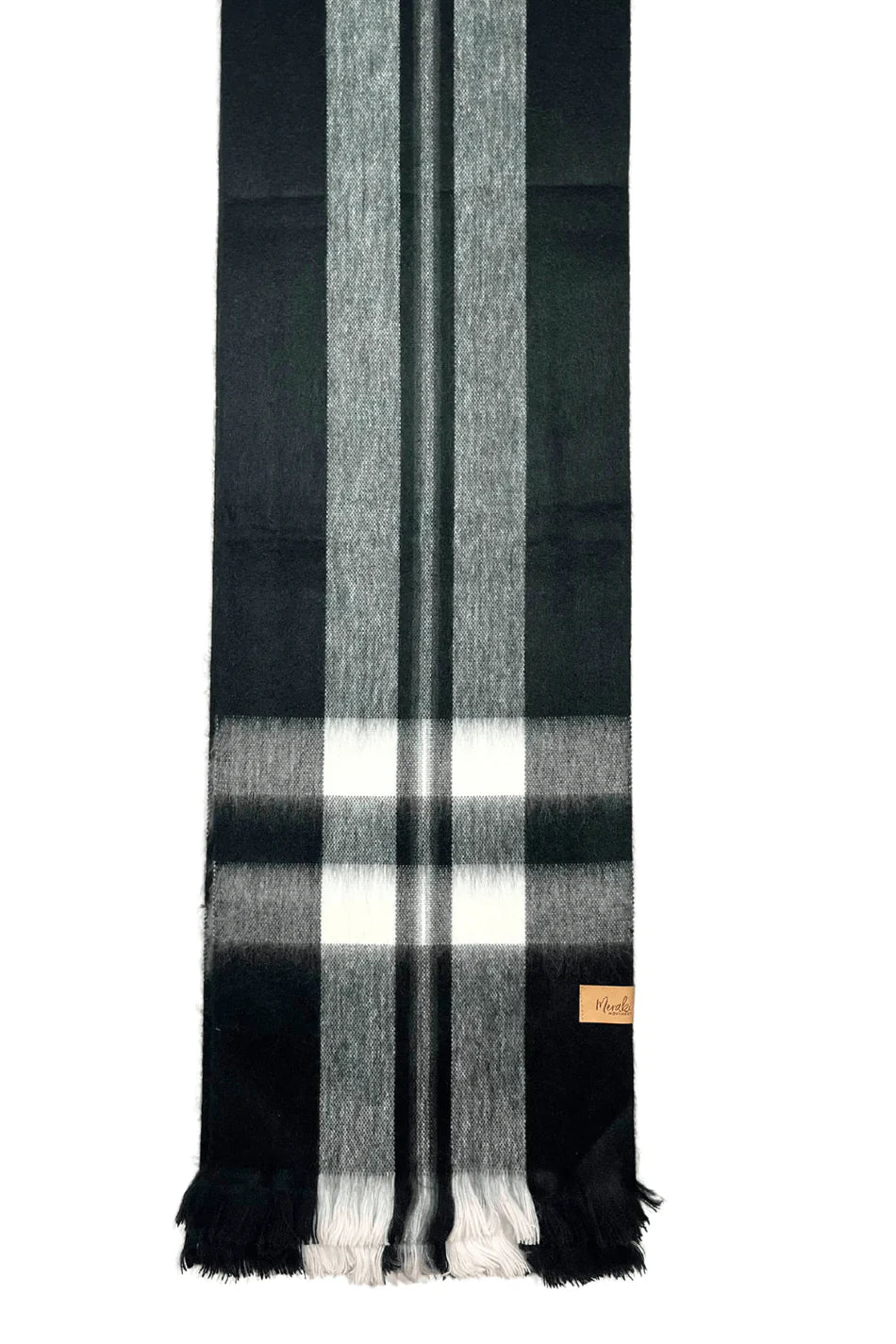 Uptown Black Alpaca Scarf